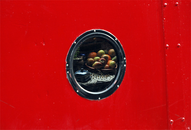 Narrow Boat Still Life - click for previous